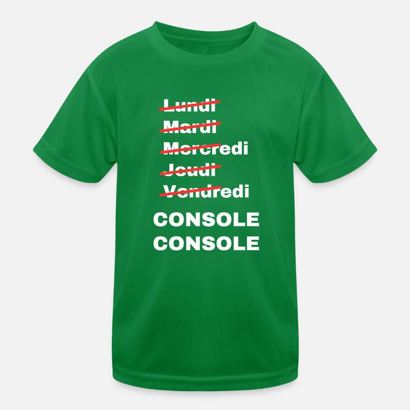 week-end console T-shirt sport Enfant