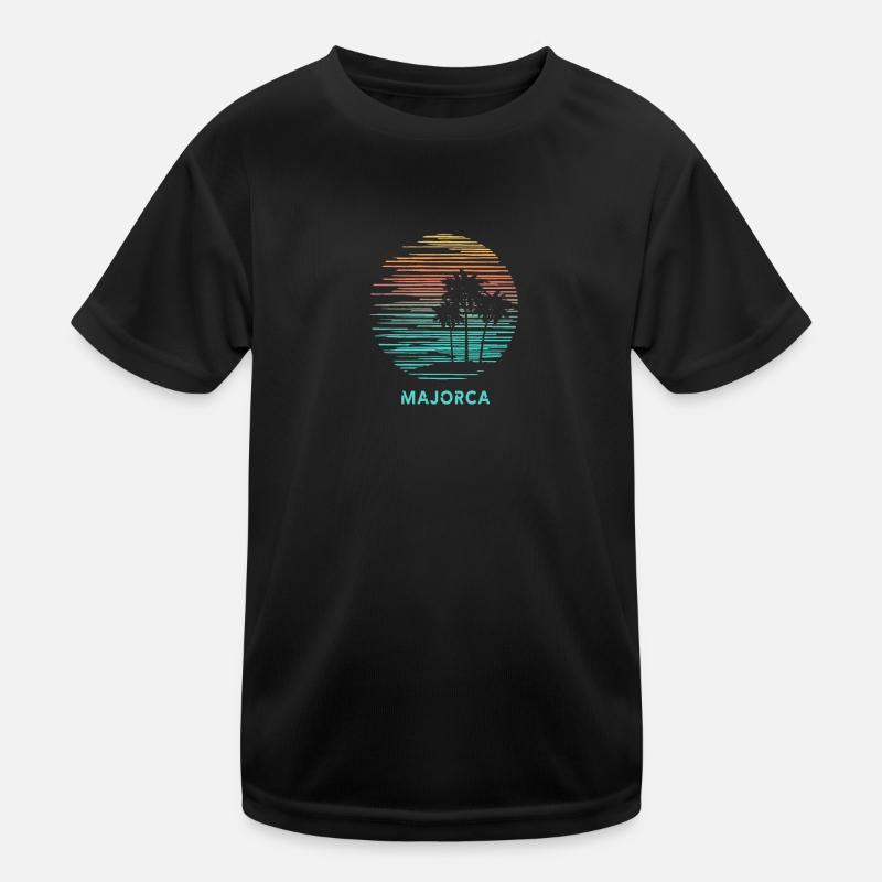 Mallorca Mallorca Spanien Cooler Souvenirurlaub Kinder Funktions-T-Shirt