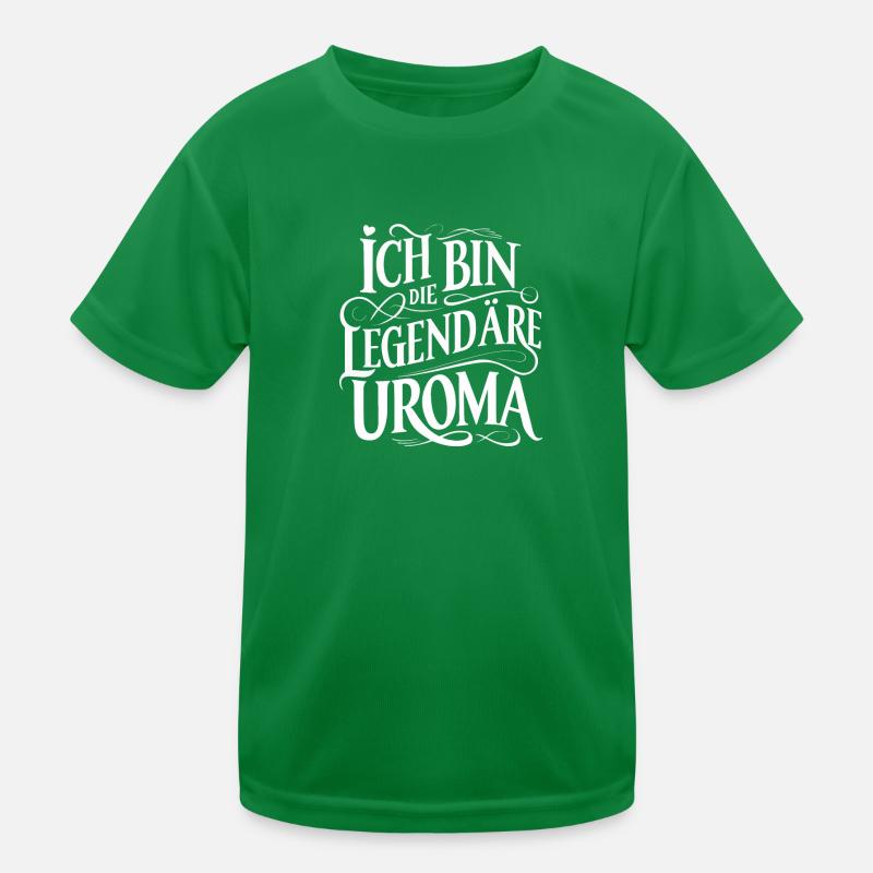 Legendäre Uroma Geburtstag Beste Urgroßmutter Kinder Funktions-T-Shirt