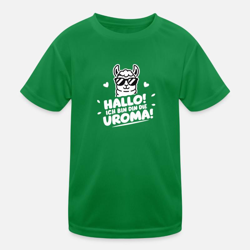 Uroma Geburtstag Beste Urgroßmutter Muttertag Kinder Funktions-T-Shirt