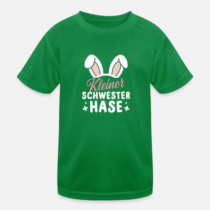 Schwesterhase Geschenk Schwangerschaft Verkündung Kinder Funktions-T-Shirt