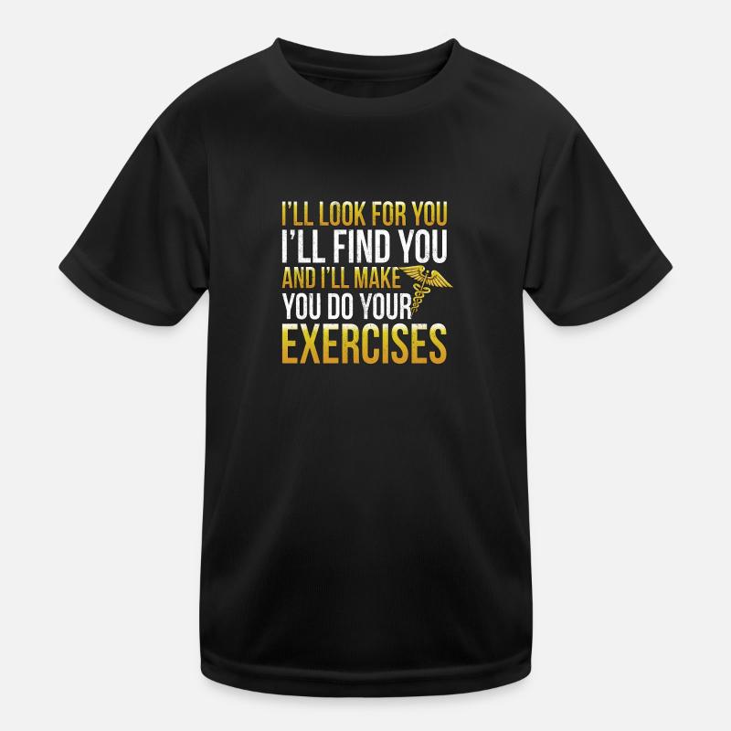 Physical Therapist Speech and Massage Therapy Chir Kinder Funktions-T-Shirt
