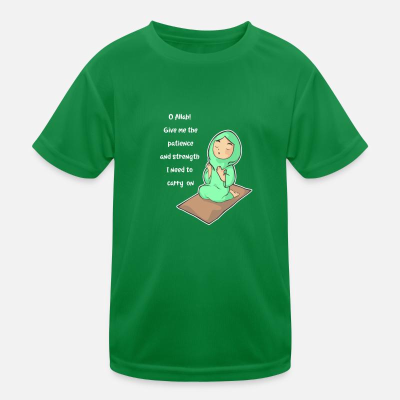 Koran Surah verse Allah Allah Islam Muslim Gift Kids Functional T-Shirt
