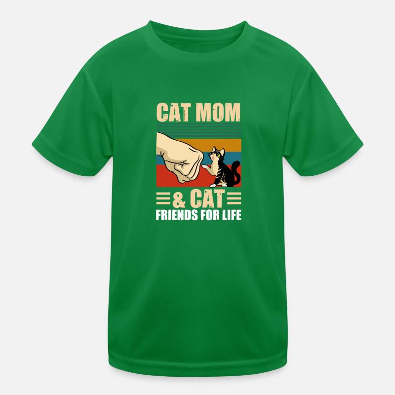 Chat Maman & Cat Lover Chat Mom Cadeau T-shirt sport Enfant