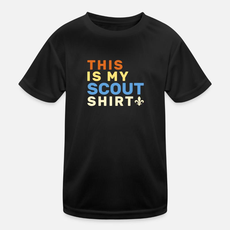 Scouting Scouting Geschenk Kinder Funktions-T-Shirt