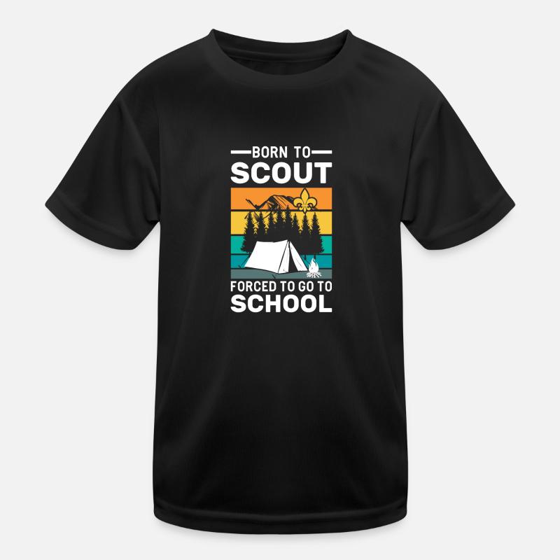 Scouting Scouts Gift Kids Functional T-Shirt