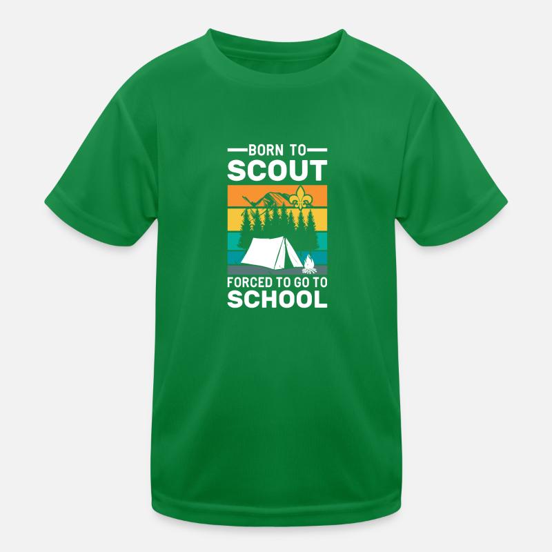 Scouting Scouts Geschenk Kinder Funktions-T-Shirt