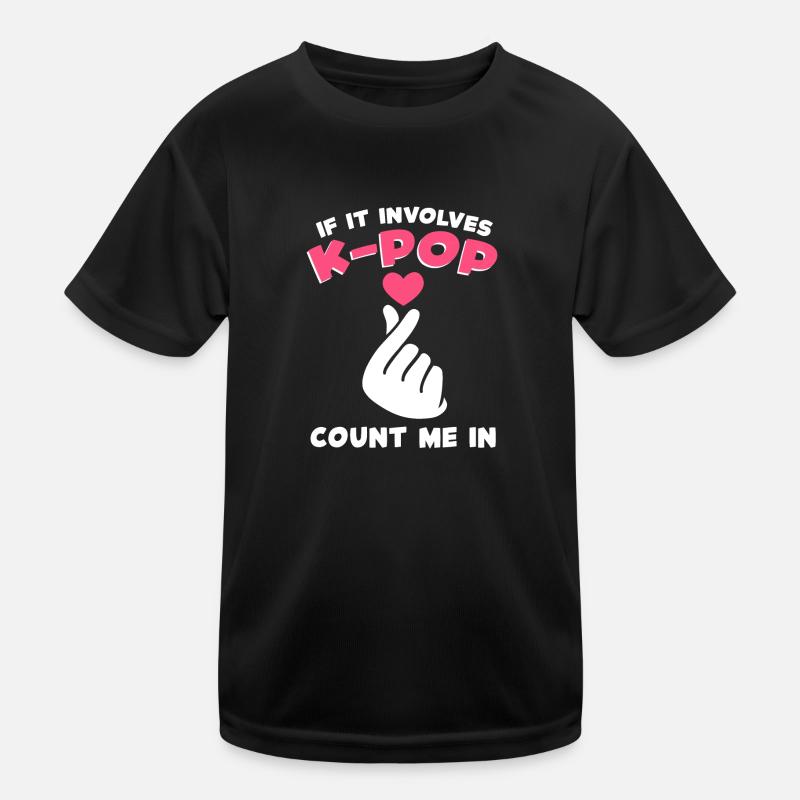 K-Pop K-Pop cadeau T-shirt sport Enfant