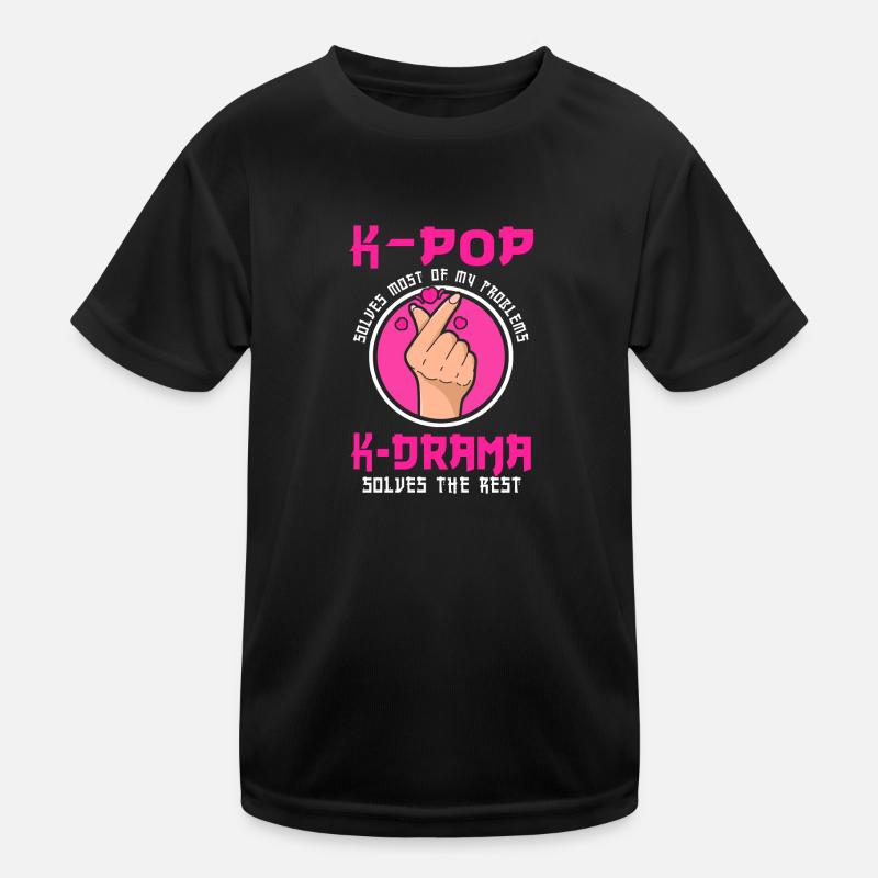 K-Pop & K-Drama K-Pop Geschenk Kinder Funktions-T-Shirt
