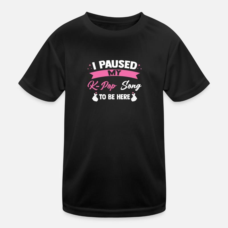 K-Pop K-Pop Korean Geschenk Kinder Funktions-T-Shirt