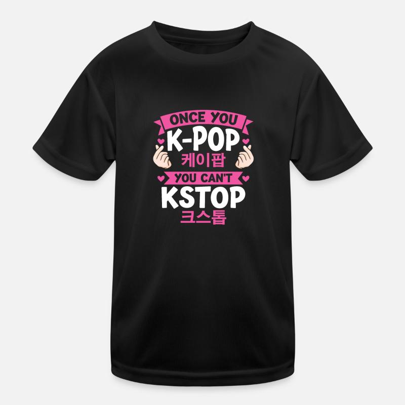 K-Pop K-Pop Cadeau coréen T-shirt sport Enfant
