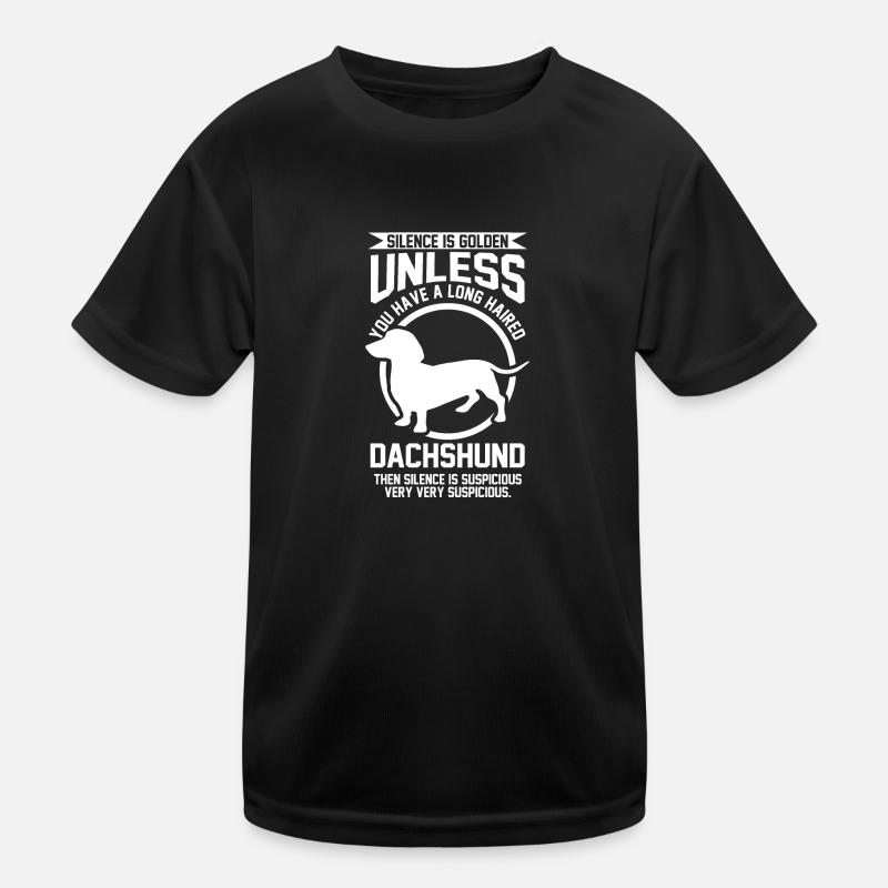 Dackel Dackel Geschenk Kinder Funktions-T-Shirt