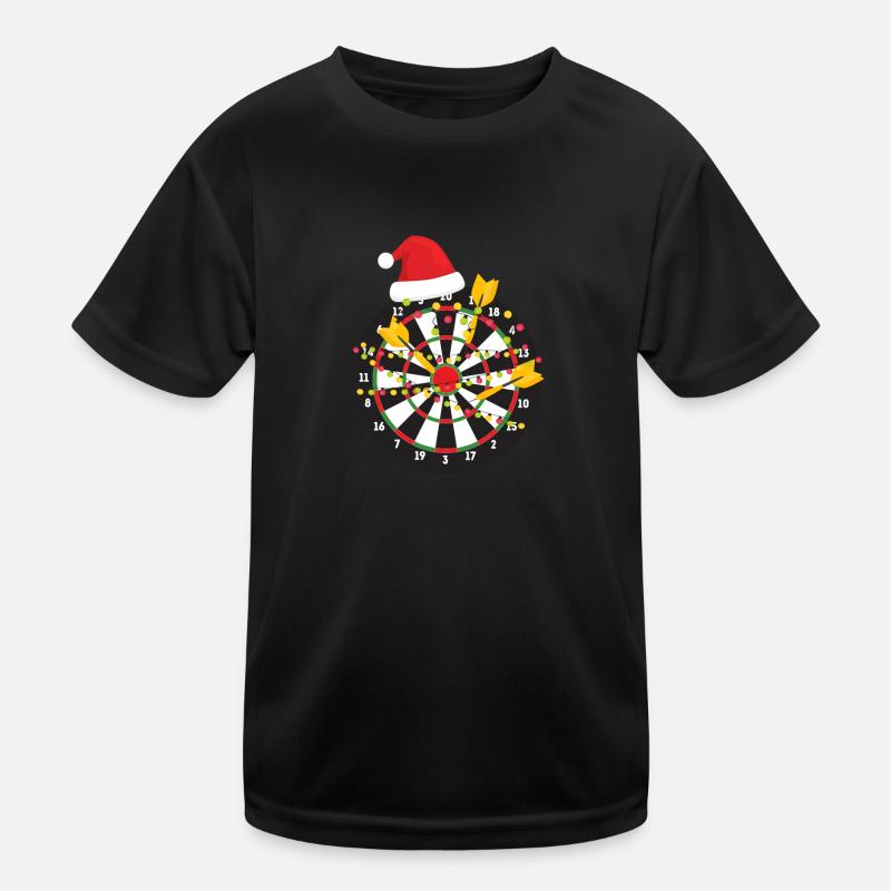 Dart Weihnachten Weihnachtsgeschenk Kinder Funktions-T-Shirt