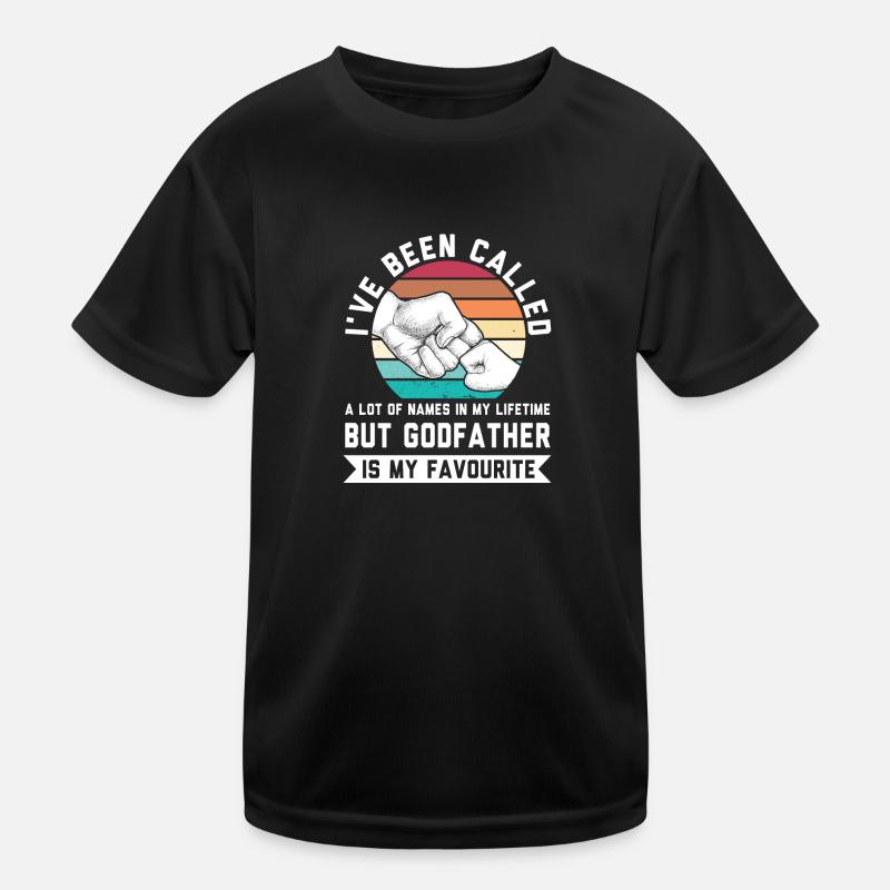 Pate Pate Geschenk Kinder Funktions-T-Shirt