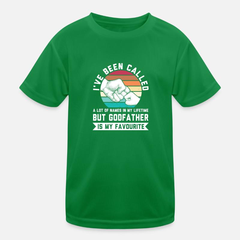 Pate Pate Geschenk Kinder Funktions-T-Shirt