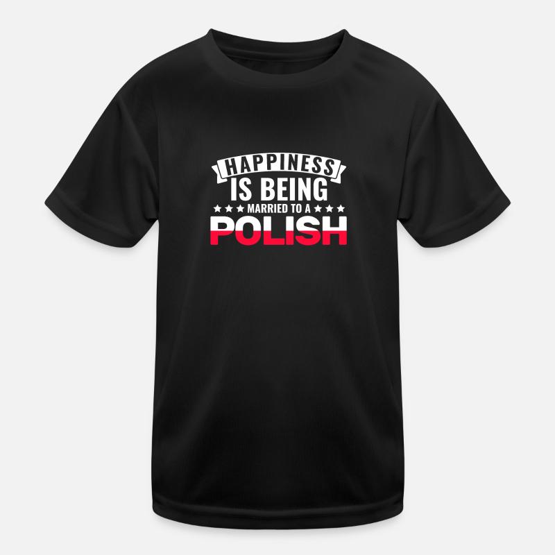 Polish Roots Poland Polish Flag Gift Kids Functional T-Shirt