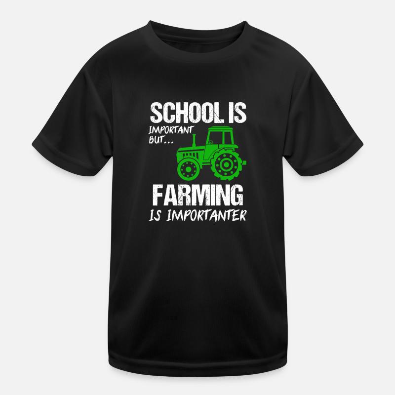 Landwirtschaft Farmer Farm Geschenk Kinder Funktions-T-Shirt