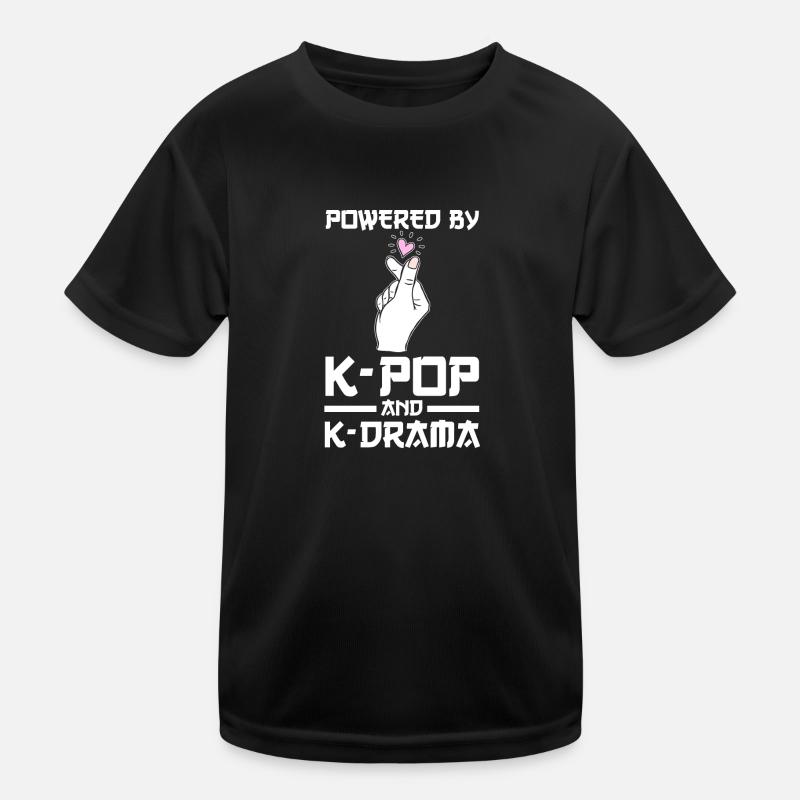 K-Pop & K-Drama K-Pop-K-Drama Gift Kids Functional T-Shirt