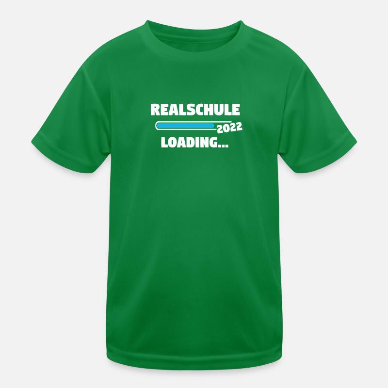 Realschule 2022 Absolvent Geschenk Kinder Funktions-T-Shirt