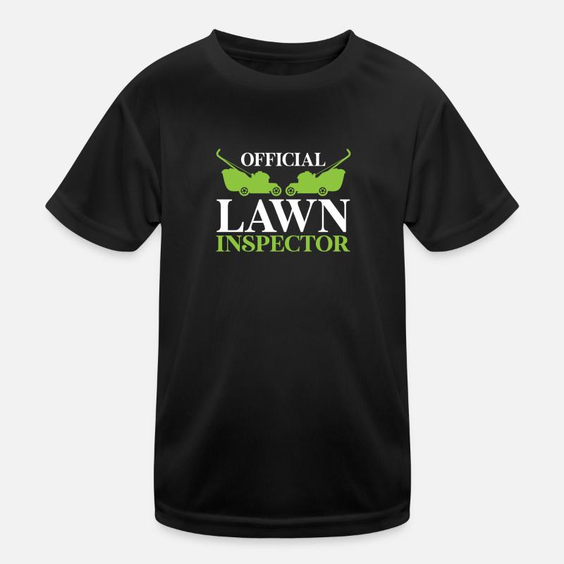 Lawn Mower Lawn Mowing Gift Kids Functional T-Shirt