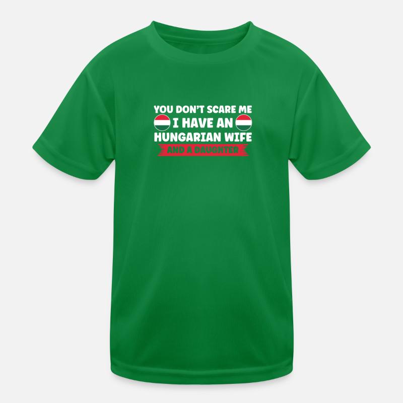 Hongrie Drapeau hongrois Racines hongroises T-shirt sport Enfant