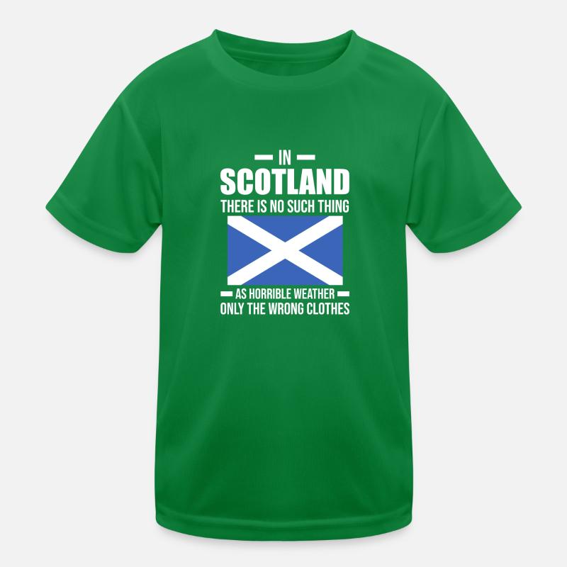 Ecosse Ecosse Cadeau T-shirt sport Enfant
