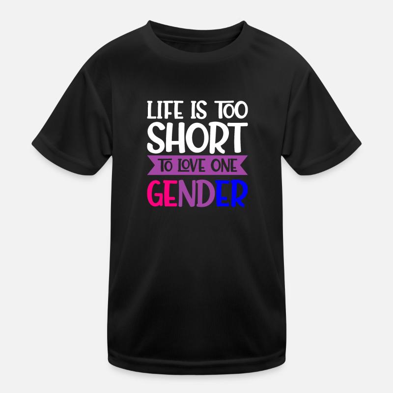 Bisexual Bisexual Flag LGBT Kids Functional T-Shirt