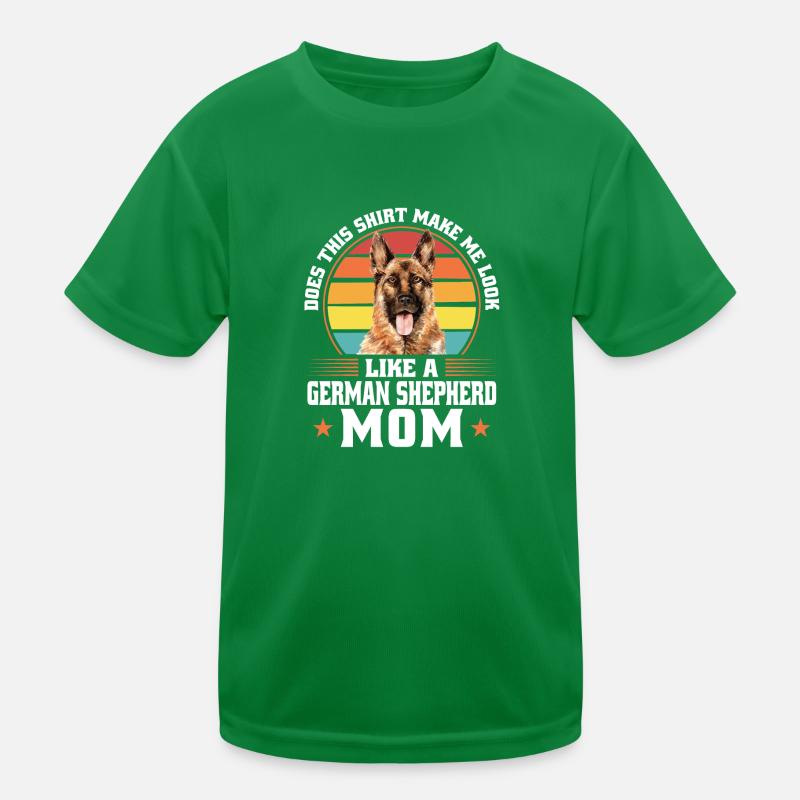 Schäferhund Mama Deutscher Schäferhund Geschenk Kinder Funktions-T-Shirt