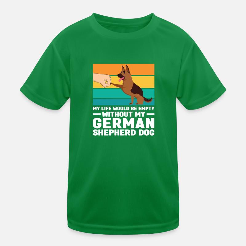 Schäferhund Mama Deutscher Schäferhund Geschenk Kinder Funktions-T-Shirt