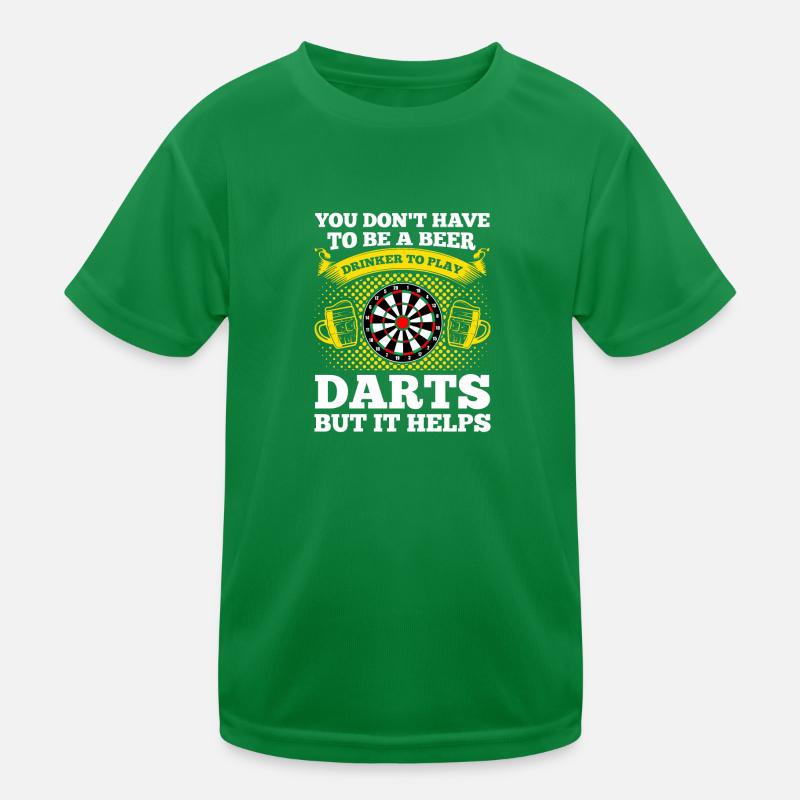 Jeu de fléchettes Darts Player Cadeau T-shirt sport Enfant