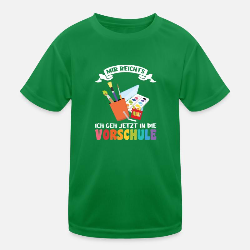 Vorschule Anfang Vorschulkind Geschenk Kinder Funktions-T-Shirt