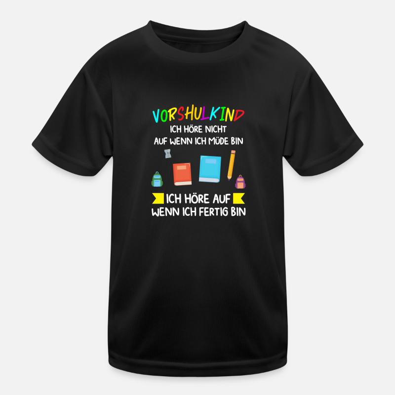 Vorschule Anfang Vorschüler Geschenk Kinder Funktions-T-Shirt