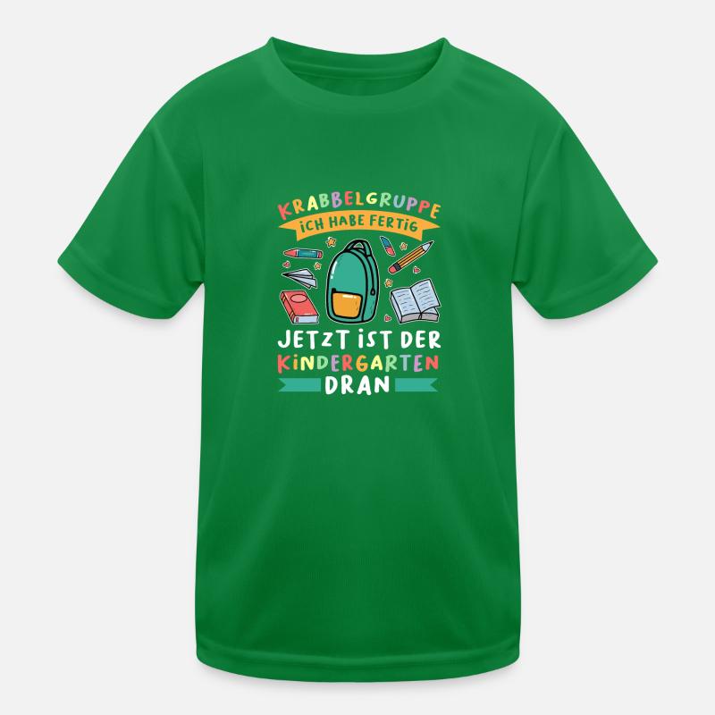 Kindergarten Anfang Kindergartenkind Geschenk Kinder Funktions-T-Shirt