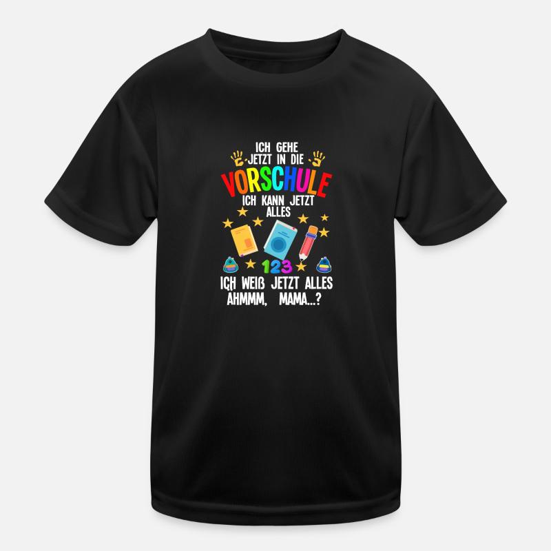 Vorschule Anfang Vorschüler Geschenk Kinder Funktions-T-Shirt