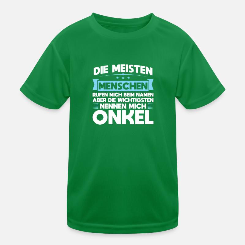 Onkel Onkeln Bruder Geschenk Kinder Funktions-T-Shirt