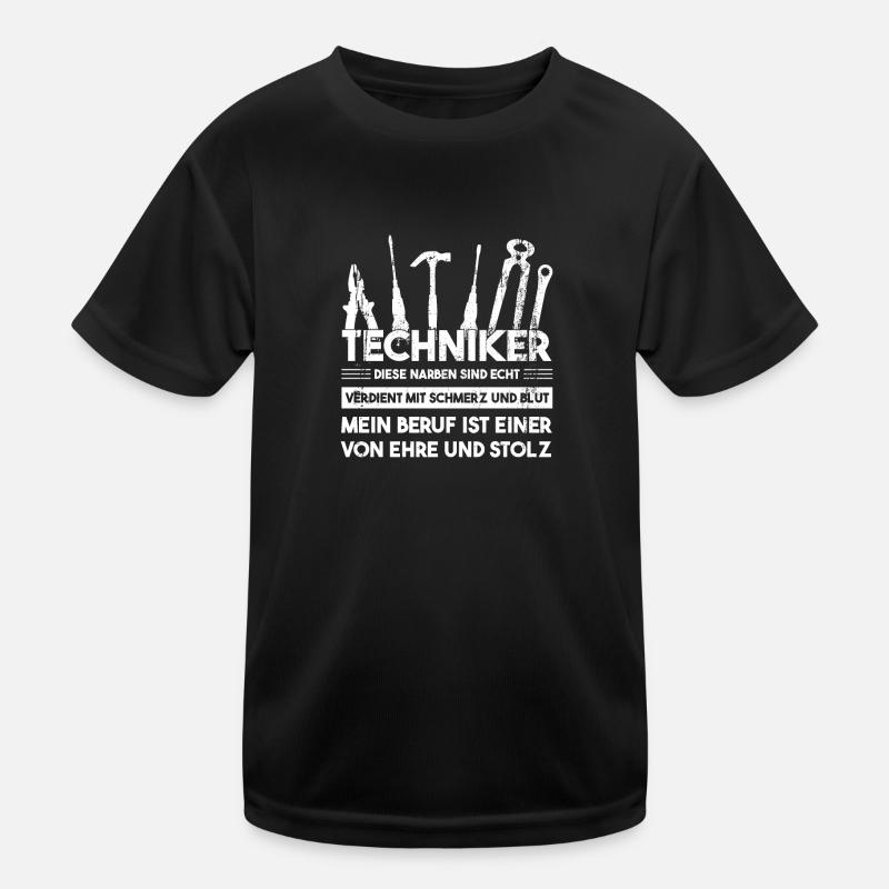 Kinder Funktions-T-Shirt