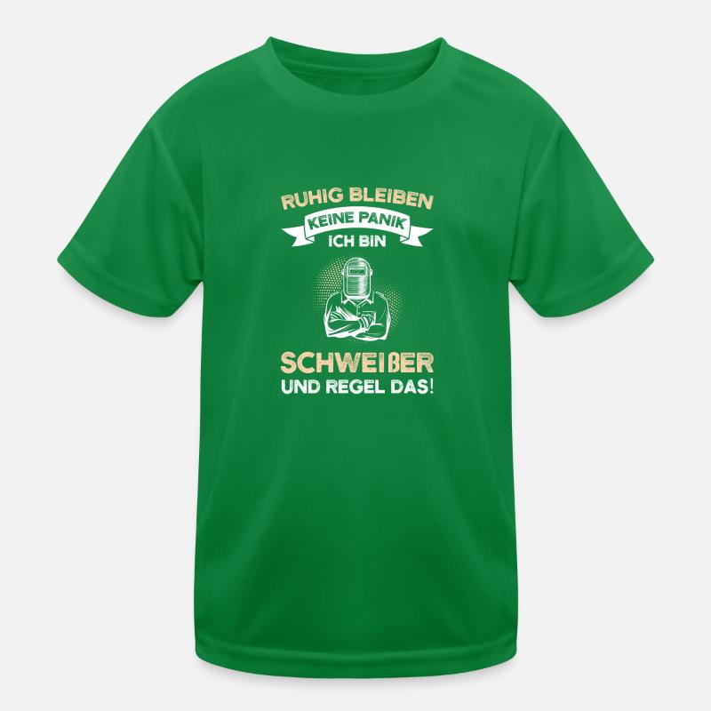 Schweißer Beruf Schweisser Geschenk Kinder Funktions-T-Shirt