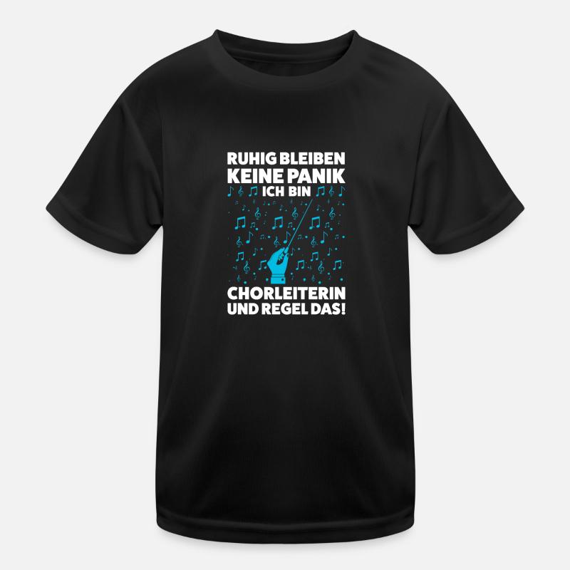 Chorleiterin Beruf Musiker Geschenk Kinder Funktions-T-Shirt