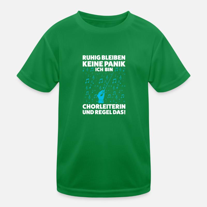Chorleiterin Beruf Musiker Geschenk Kinder Funktions-T-Shirt