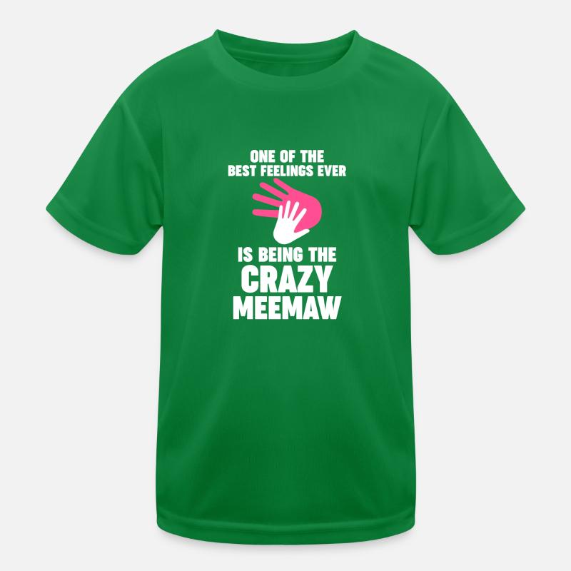 Omi Großmutter Oma Geschenk Kinder Funktions-T-Shirt