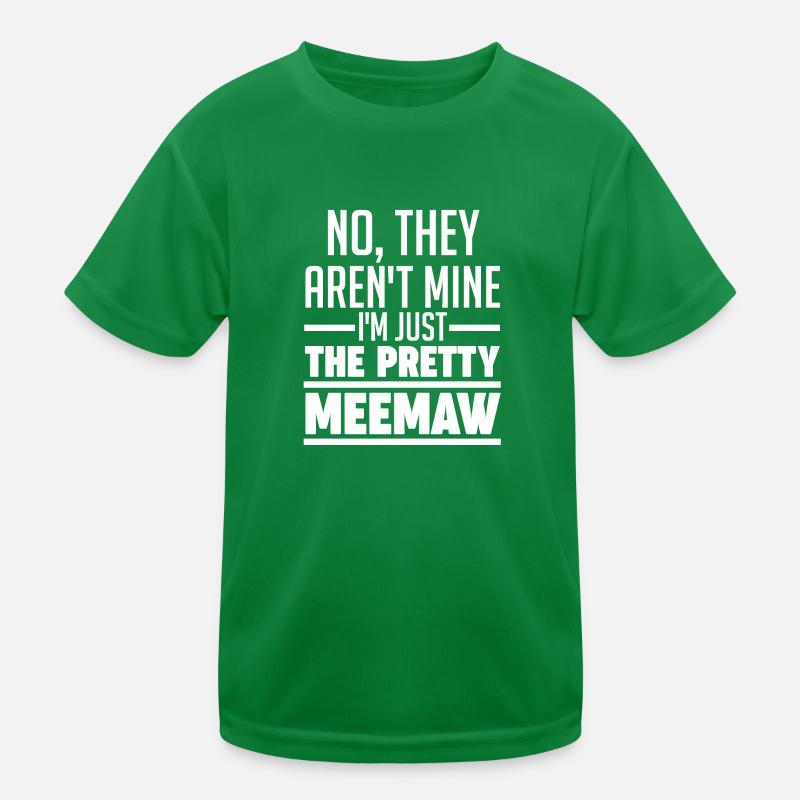 Omi Großmutter Oma Geschenk Kinder Funktions-T-Shirt