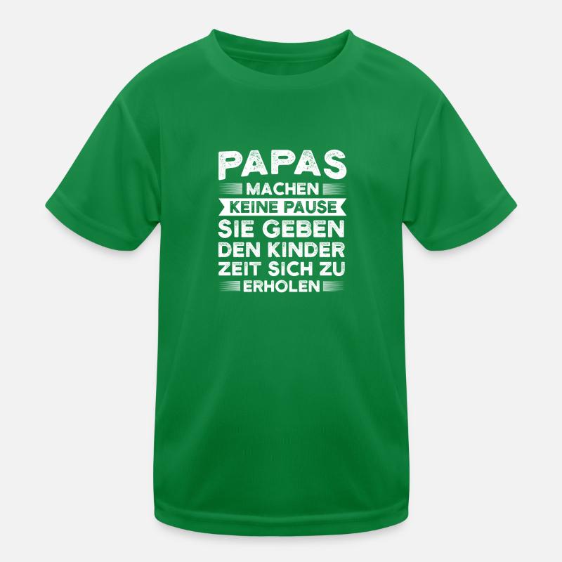 Papa Kinder Vater Geschenk Kinder Funktions-T-Shirt