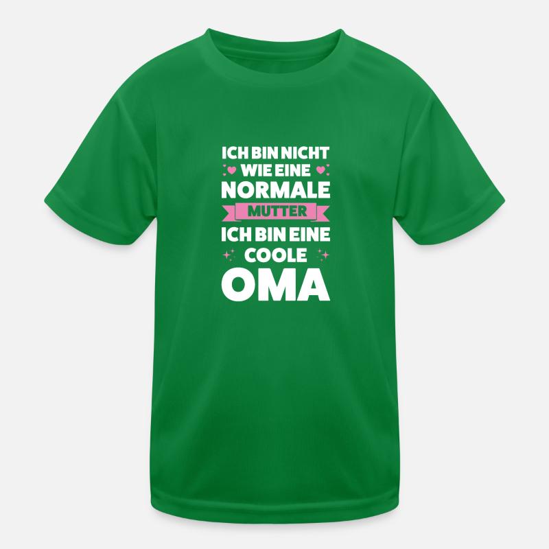 Oma Großmutter Großeltern Geschenk Kinder Funktions-T-Shirt