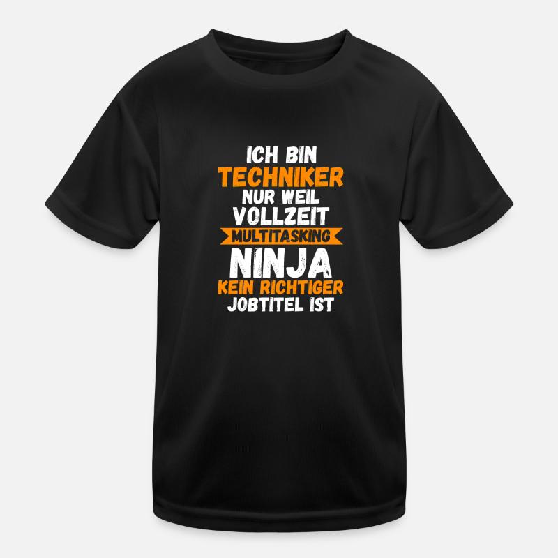 Techniker Beruf Beruf Geschenk Kinder Funktions-T-Shirt