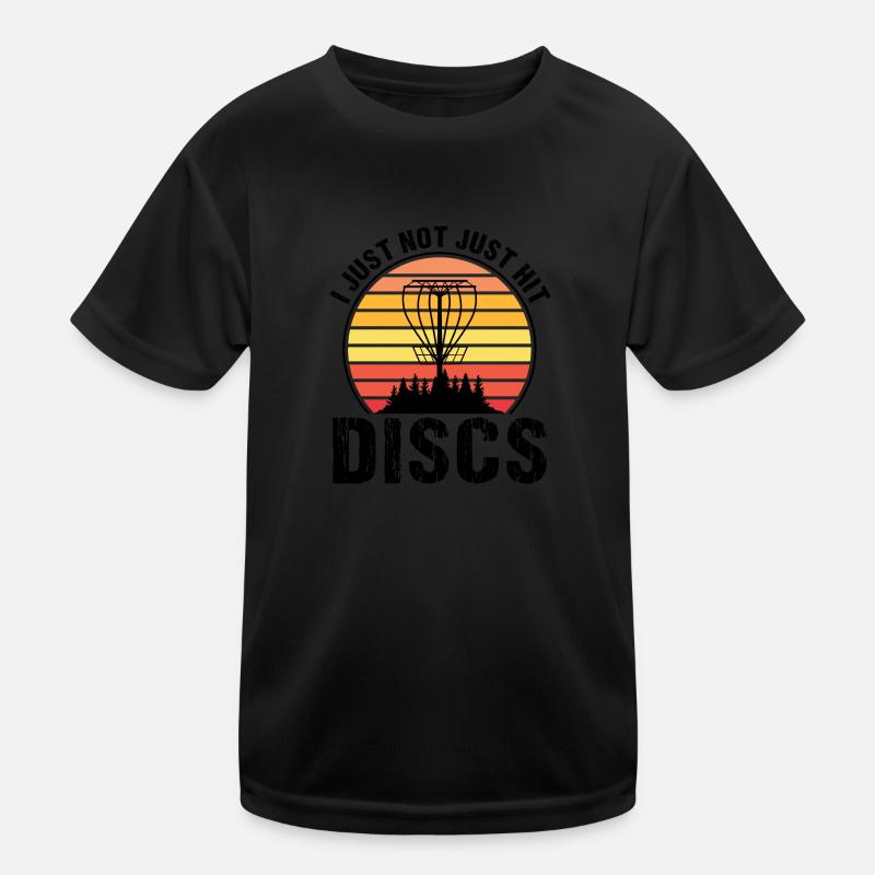 Discgolfer Discgolf Discgolfing Geschenk Kinder Funktions-T-Shirt