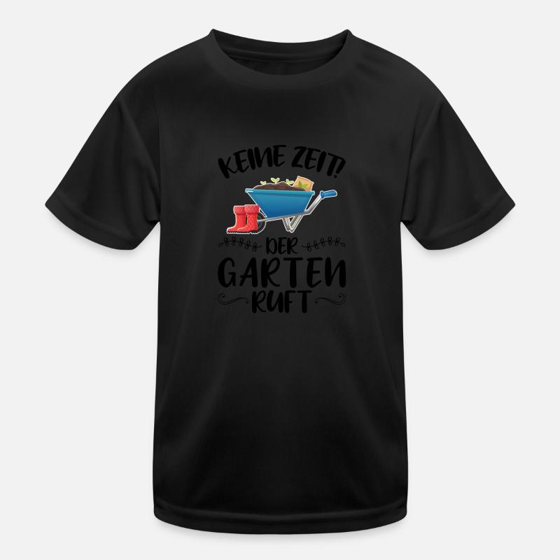 Garten Pflanze Gartenbau Geschenk Kinder Funktions-T-Shirt
