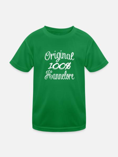 Original 100% Hannelore - T-shirt sport Enfant - vert - Devant