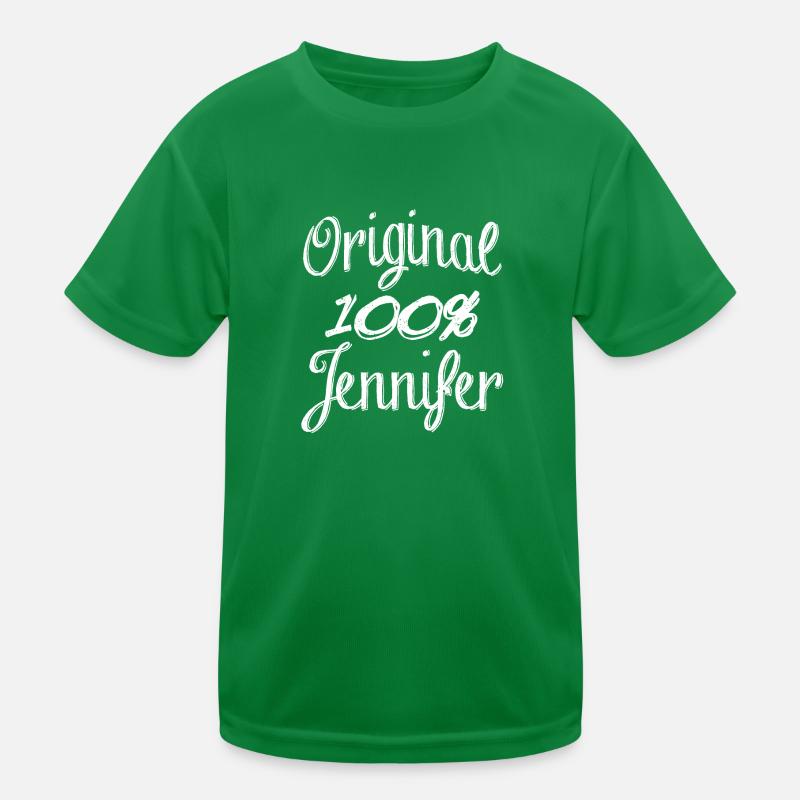 Original 100% Jennifer Kinder Funktions-T-Shirt