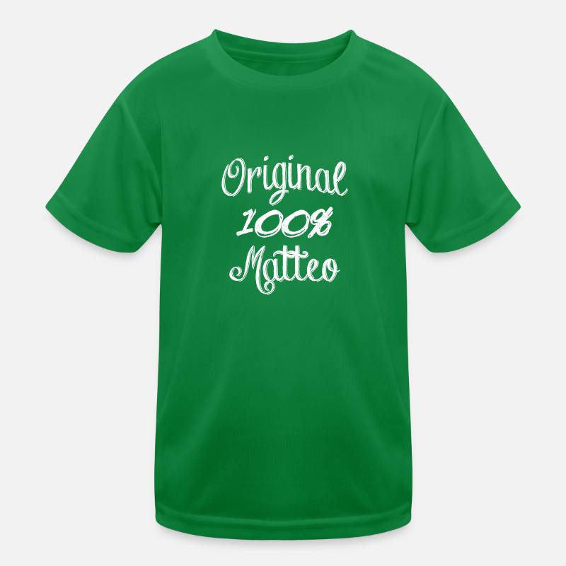 100% Original Matteo Kids Functional T-Shirt