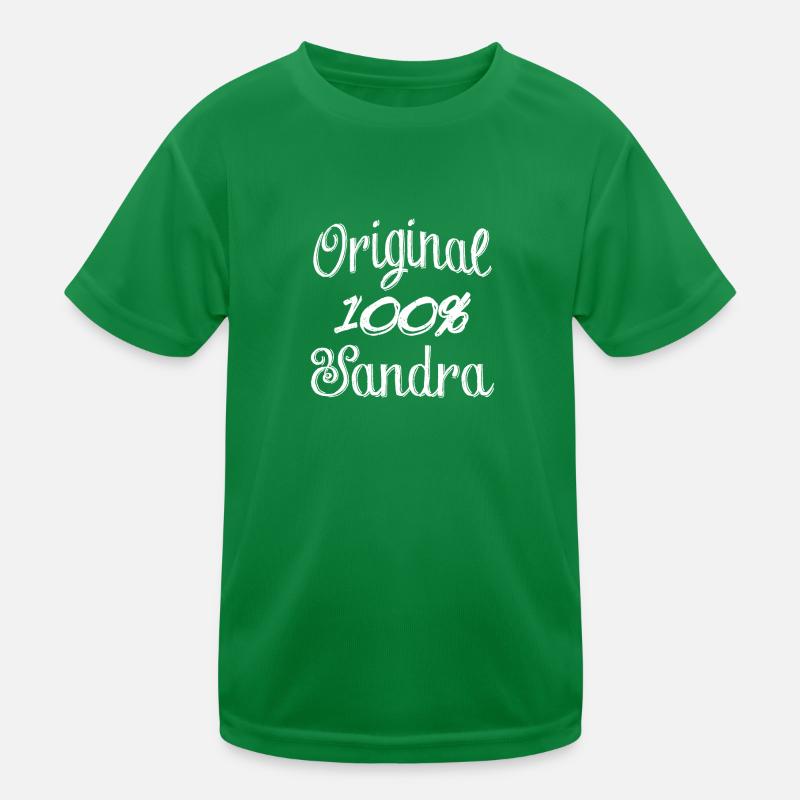 Original 100% Sandra Kinder Funktions-T-Shirt